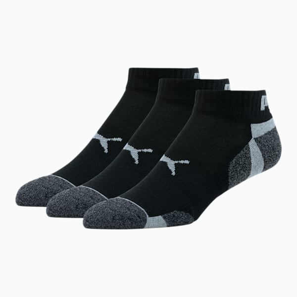 Men's Extended Heel/Toe Quarter Socks [3 Pack] | PUMA